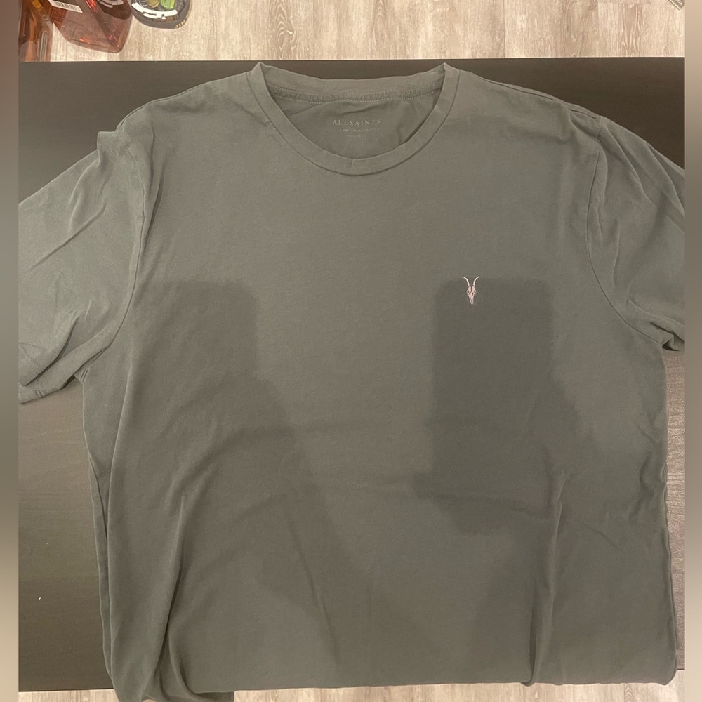 All Saints short sleeve logo T-shirt